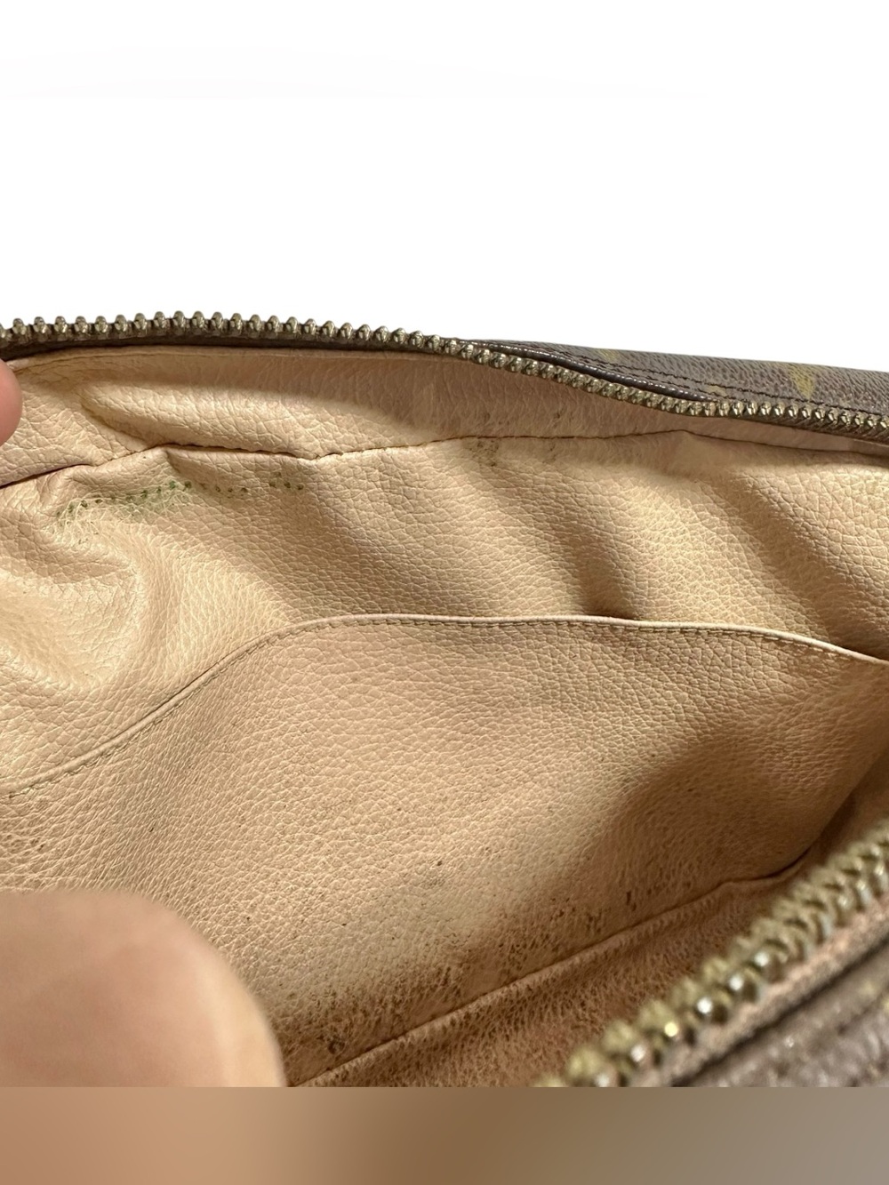 Louis Vuitton Monogram Leather Vintage Trousse Toiletry 23 Cosmetic Clutch Bag - Picture 11 of 14